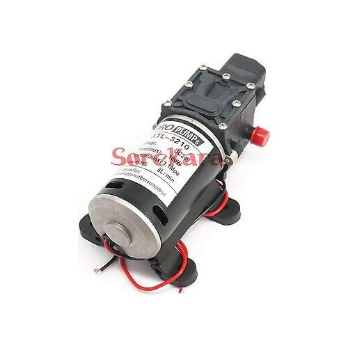 T-YA DC 24V 100W Self-priming Booster Diaphragm Water Pump Automatic Pressure Switch 300L/H For Car washing