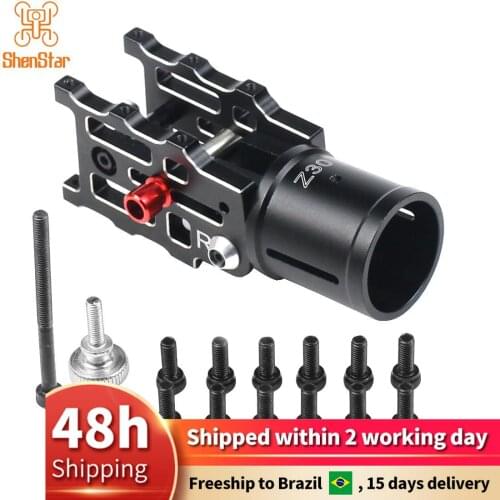 ShenStar CNC Aluminum DIY Folding Arm Tube Joint Fold Landing Skid for 16mm/22mm/30mm Automatic RC Quadcopter Multirotor Drone