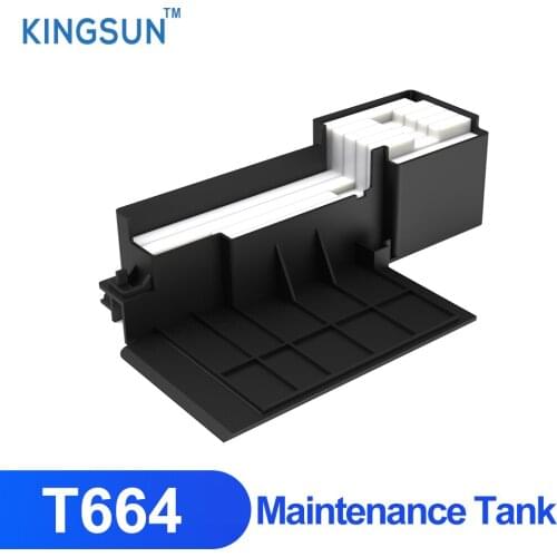 T664 Compatible Waste Ink Tank For Epson L110/L111/L130/L132/L210/L211/L220/L300/L301/L303/L310/L313/L350/L351 Maintenance box