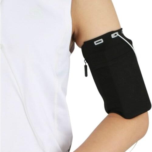 Universal Waterproof Sport Armband Bag Running Jogging Gym Arm Band Mobile Phone Bag Case Cover Holder for iPhone max Samsung 7"