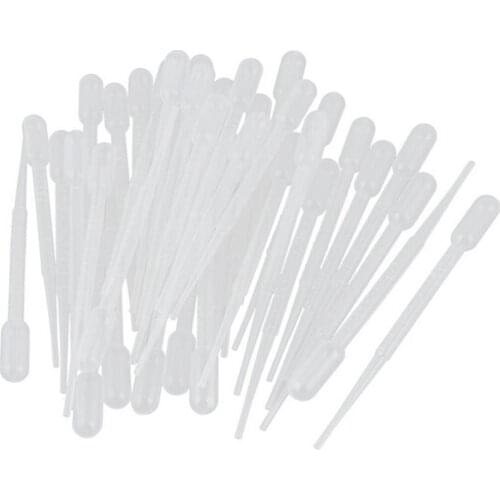 100 Pcs 0.2ml Capacity Liquids Pipetting Disposable Transfer Pipettes