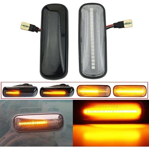 2Pcs Car Accessories Lamps Dynamic LED Side Marker Turn Signal Light For Honda Civic 1995-1999 Ballade Hatchback Sedan CRV