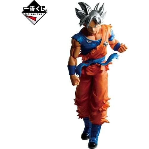 25cm BANDAI Figure Dragon Ball Ultra Instinct Son Goku Anime Figure Action PVC Collection Model Toy Anime Figure Toys For Kids