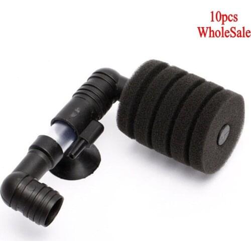 10pcs Aquarium Filter Fish Tank Shrimp Pond Air Pump Biochemical Sponge Filter Bio Sponge Filter Aquarium Filtration Filter