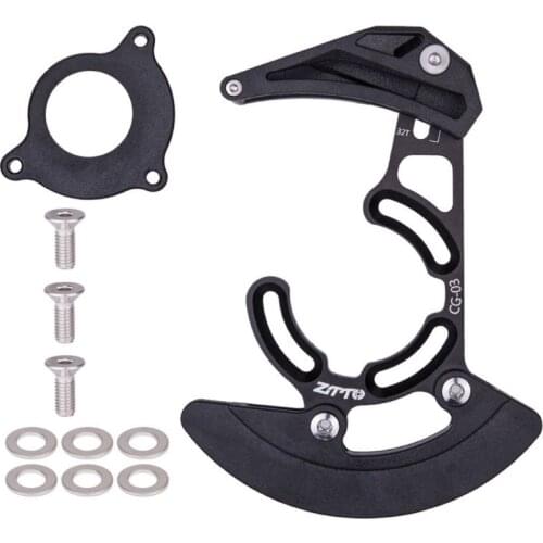RXBC Mountain Bike Chain Guide Bicycle Pulley Chainring Protector Guard Device Stabilizer Aluminum Alloy Tool