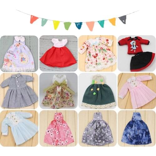 ICY DBS Blyth doll 1/6 bjd casual dress clothes doll toy gift