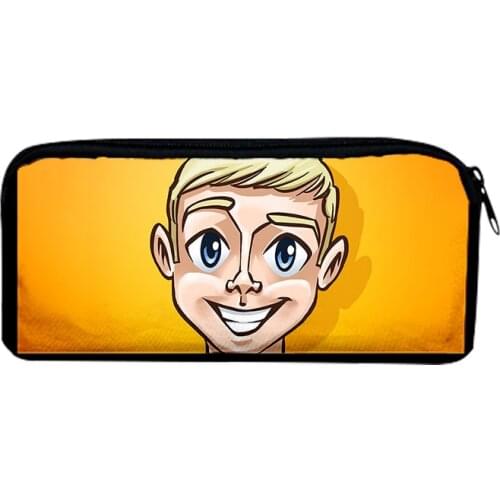 Michou New Oxford Cloth Pencil Case Office Student Pencilcase Cute Canvas Pencil Bag School Supplies Pen Box