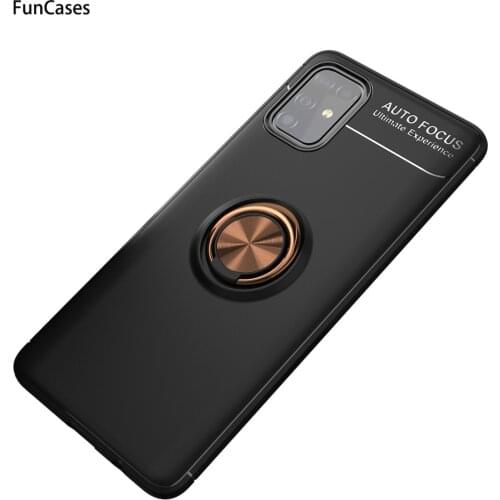 Mobile Phone Cases For Samsung M30S Bracket Function Protective Case Galaxy cover M21 M51 M31S M31 M80S M60S Soft TPU Shell bag