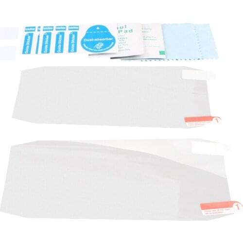 NEW-2 Set Motorcycle Dashboard Scratch Protection Film Screen Anti-Scratch Protector for SUZUKI GSXR1000 Katana V-STROM 1050