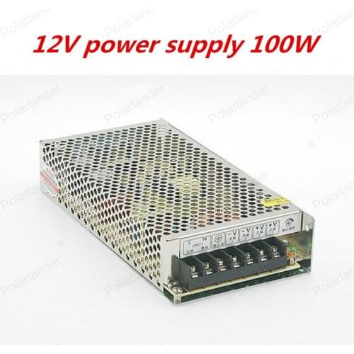 New arrival AC110V/ 220V Input to DC 12V 8.3A 100W Switching Power Supply Driver for LED Strip free shipping