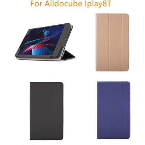 Newest Case for Alldocube Iplay8T 8 Inch Tablet PC Fashion PU Case Cover for Cube Iplay 8t + Free Stylus Pen