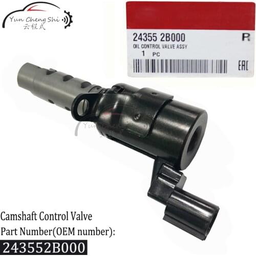 Oil Camshaft Control Valve VVT Variable Timing Solenoid 24355-2B000 243552B000 For Hyundai Elantra XD Kia Motor Soul