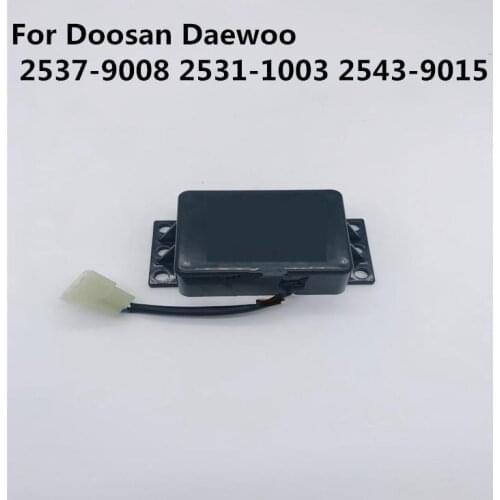 For Doosan Daewoo 2537-9008 2531-1003 2543-9015 conversion wiper start relay high quality accessories free mail