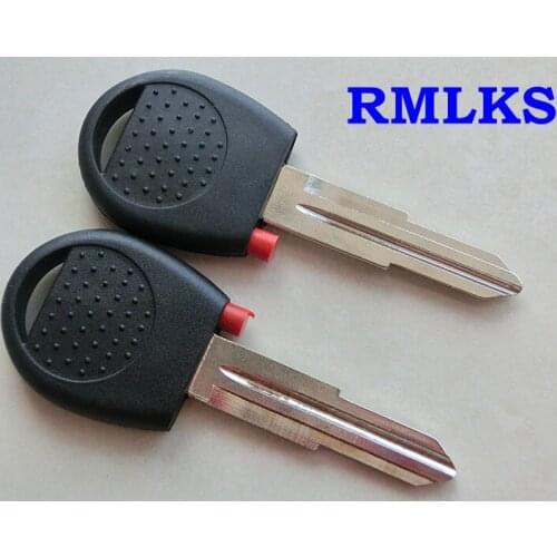 RMLKS Transponder Key Shell Fit For Chevrolet Evio Uncut Key Blade Car Key Fob