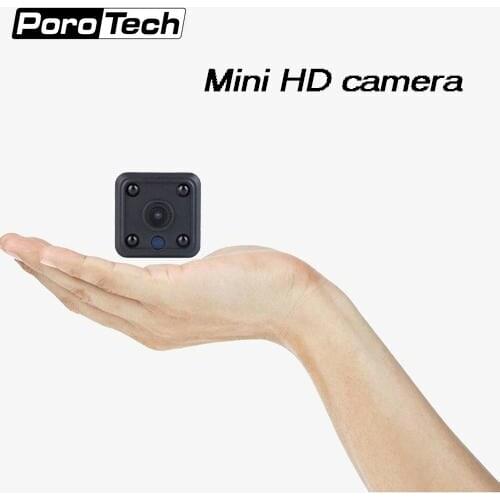 Full power super mini camera night-vision motion detection 1080P HD camera with TF card USB interface loop recording silent