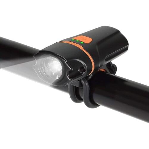 High Light T6 Led Cycling Bike Lamp Bicycle Head Light Flashlight Waterproof Usb Rechargeable Built-in Battery Headlight #T2G