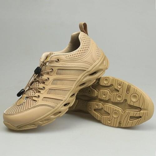 Consul Tactics Outdoor Stream Trekking Shoes Male Breathable Hiking Military Fans Ultralight Non-Slip Amphibious Wading Shoes