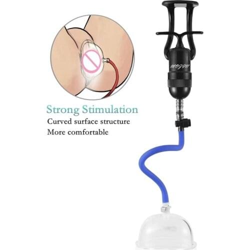 Sex Shop Pressure Suction Device Clitoral G spot Bean Sucking Stimulation Pump SM Vagina Masturbation Suction Cup Female Sex Toy