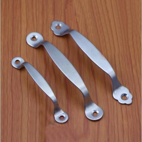 1pc stainless steel Door Handles Modern Furniture Handles Drawer Pulls Kitchen Cabinet Knobs and Handles