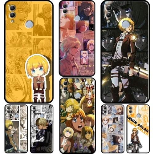 Shingeki No Kyojin Armin Arlert Anime For Huawei Honor 10i 7C 7A 6C 4C Pro 8A 9A 6X 7X 8X 9X 7S 8S 9S 8 9 20 10X 10 Lite Case
