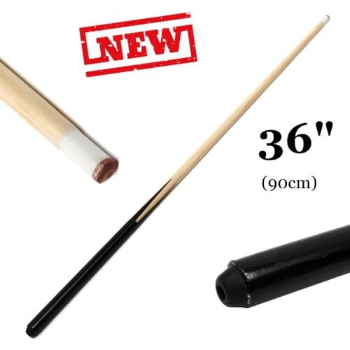 2 in 1 36" Wooden Jointed Cue Pool Stick Shaft 90cm Snooker Billiards Pool Cues Workout Fitness Tools Entertainment Gift