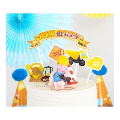 Excavator Silicone Mold Engineering Baby Silicone Candle Mold 3 D Candles and Soap Silicone Mold DIY Silicone Mould PRZY L27