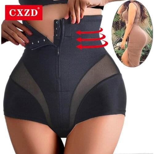 CXZD Tummy Control Corset Shapewear Waist Cincher Women Girdle Butt Lifter Compression Underwear Body Shaper Seamless Panties