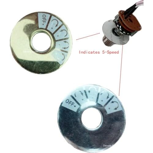 Logo piece Automatic chain watch box accessories Instructions 5-speed Stainless steel DIY Knob