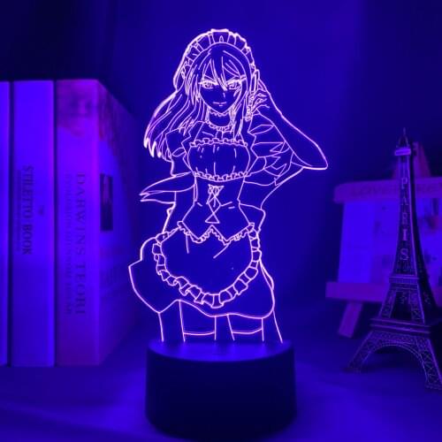 Manga 3d Lamp Maid Sama for Childrens Room Decor Night Light Kids Bithday Gift Maid Sama Anime Led Light Bedroom
