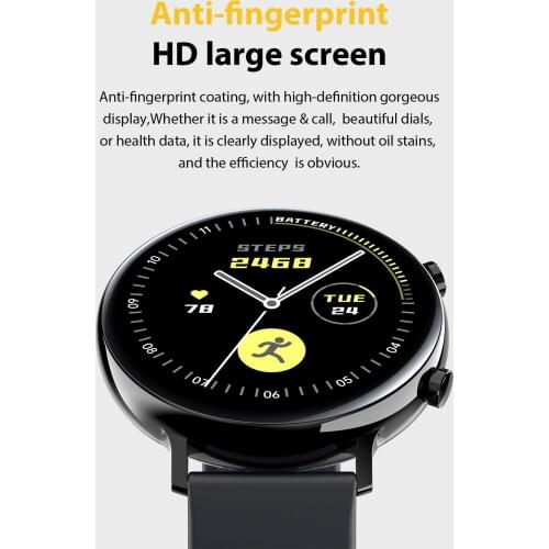 Fashion Digital Sport Watch GW33 Bluetooth for Cell Phone Waterproof Sport Smart Watch Round Dial Color Touch Screen Wholse