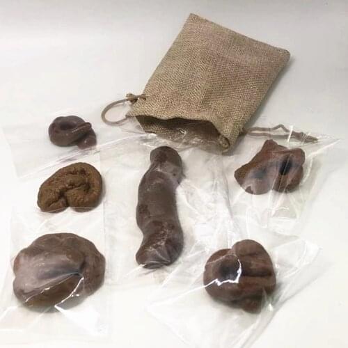 Soft Fake Poop Feces Pranks Toys Gag Gift Realistic Mischief Novelty Toys for Joke Trick Halloween April Fool’s Day Party