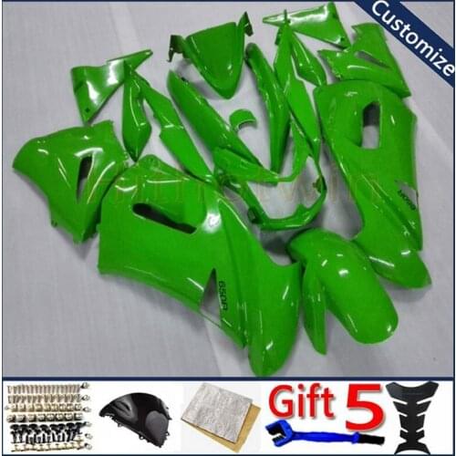 Motorcycle fairing For 650R ER-6f 2006 2007 2008 ER 6f 06 07 08 Custom ABS motor panels kit green