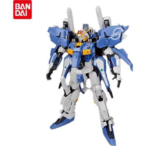 Original Bandai Gundam Anime Figure MG 1/100 MSA-0011 EX-s Gundam Extraordinary Effects Action Figure Model Modification Toys