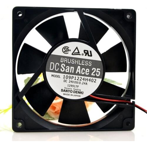 Original 109P1224H402 12025 24V 0.24A 12CM inverter cooling fan