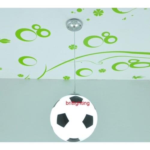 Childrens room Pendant lamp Concise decoration Bedroom Modern pendant lights Playground children Football basketball Lights