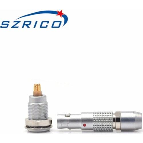 SZRICO 00B plug and socket 0 60 degrre 2 3 4 5 pins push pull connector