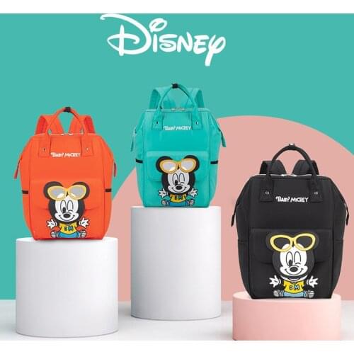Disney New Usb Baby Diaper Bags Large Capacity Mother Organizer Maternity Travel Baby Stroller Bag Fashion Diaper Bags Free Hook
