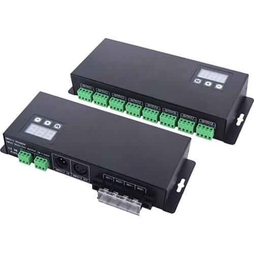 Universal outdoor advertising billboards 24 channels DMX decoder for led strip