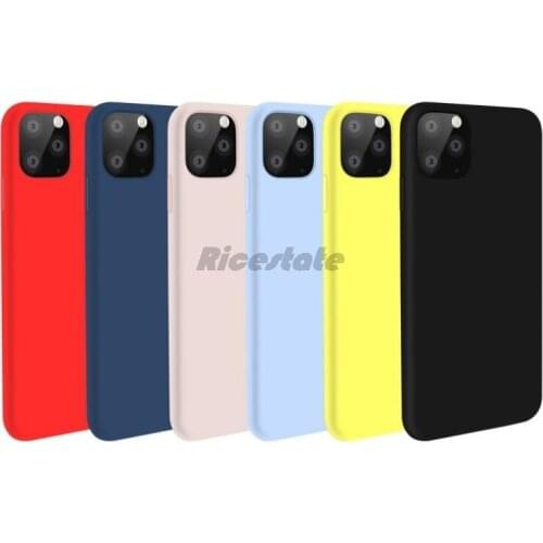 TPU Protective Cover Case for iphone 11 Pro Max 11Pro 6 7 8 Plus 6Plus 7Plus 8Plus XR X Xs Max Matte Soft Silicone Case