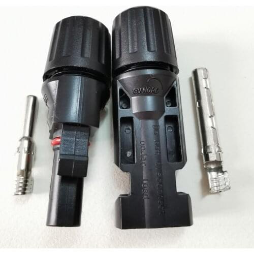 10Pairs factory outlet PV Connector Solar Connector Solar Panel Connectors Male & Female IP67 TUV 1000Vdc Solar Cable 4mm2 6mm2