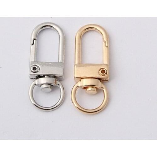 10 Pcs/Lots DIY Luggage Hardware Accessories Rotating Dog Buckle Zinc Alloy Bag Hook Buckle Door Buckle Key Buckle Pet Buckle