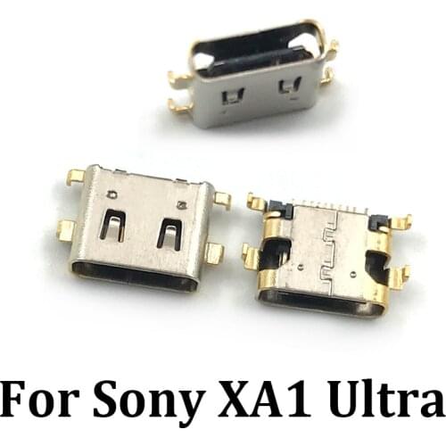 2Pcs/Lots USB Jack Charging Socket Charger Port Plug Dock Connector For Sony Xperia XA1 Ultra G3212 G3223 G3226 G3221