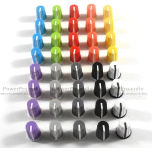 40PCS Replace EQ Rotary Knob For Pioneer DJ MIXER DJM djm-2000 900 850 750 700 800 DAA1176 DAA1305 colorful you can chose