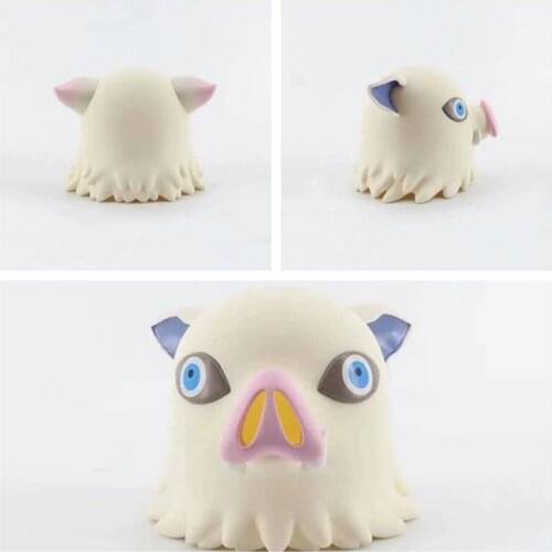 Anime Demon Slayer: Kimetsu no Yaiba Hashibira Inosuke Piggy Bank PVC Action Figure Toys Funny anime figures Gifts Kids Girls