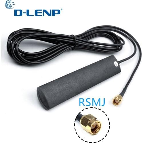 Dlenp GSM Antenna 824-960Mhz 1710-1990Mhz SMA Male Connector 3dbi Antennas RG174 With 5M Cable for Gsm Aerial