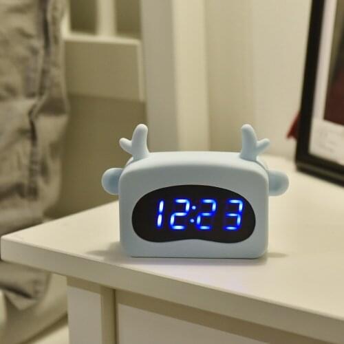 More Function That Lovely Alarm Clock Originality Clock Bring Temperature Display Alarm Clock