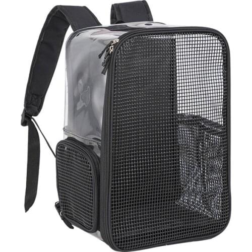 Eco friendly Breathable Cat Travel Outdoor Shoulder Bag For Small Dogs Cats Portable Pet Carrier Bag