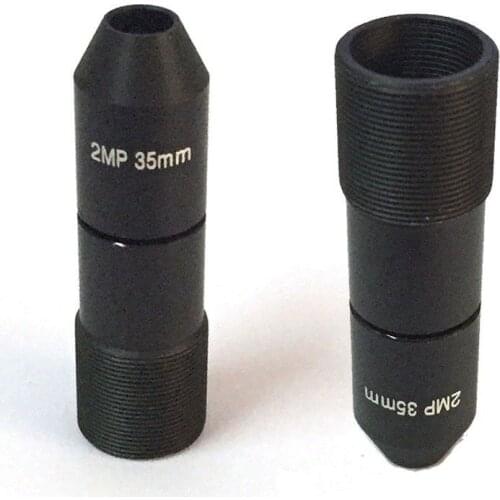 HD 35mm CCTV lens M12 interface thread industry 2MP pinhole lens for IP camera