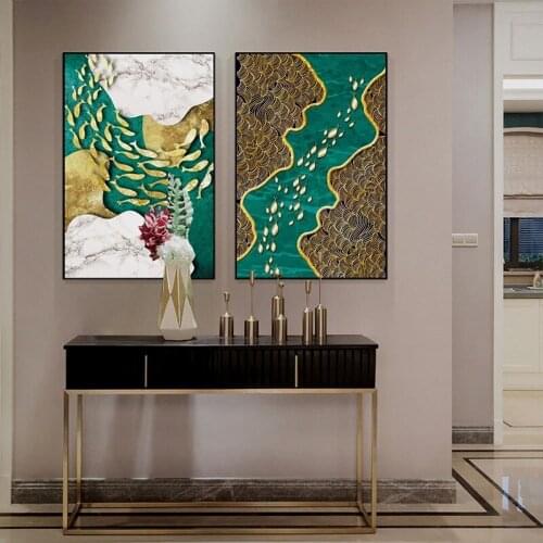 Modern Nordic Abstract Poster Picture Study Background Wall Frameless Mural Living Room Home Decoration Painting Canvas Art