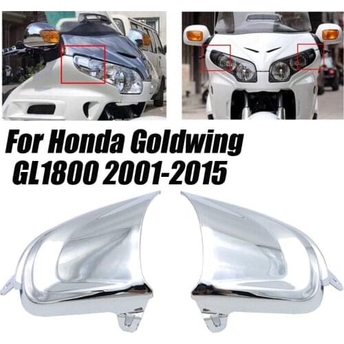 Motorcycle headlight trim front fairing trim for Honda Gold Wing GL1800 GL 1800 F6B 2001-2017